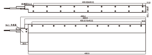 無鐵芯直線電機(jī)BZD-340N